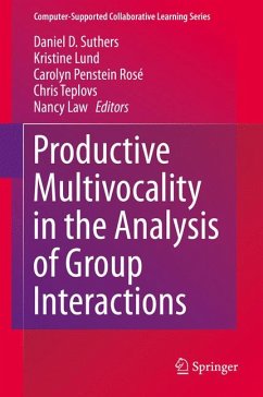 Productive Multivocality in the Analysis of Group Interactions (eBook, PDF)