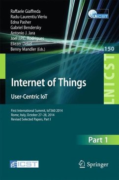 Internet of Things. User-Centric IoT (eBook, PDF)