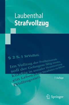 Strafvollzug (eBook, PDF) - Laubenthal, Klaus