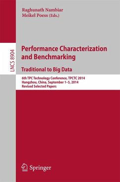 Performance Characterization and Benchmarking. Traditional to Big Data (eBook, PDF)