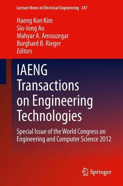 Cover IAENG Transactions on Engineering Technologies (eBook, PDF)