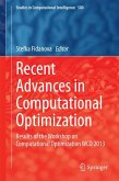 Recent Advances in Computational Optimization (eBook, PDF)