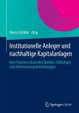 Institutionelle Anleger und nachhaltige Kapitalanlagen (eBook, PDF)