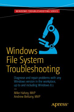 Windows File System Troubleshooting (eBook, PDF) - Bettany, Andrew; Halsey, Mike