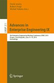 Advances in Enterprise Engineering IX (eBook, PDF)