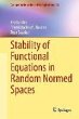 Stability of Functional Equations in... - Bild 1