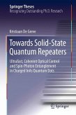 Towards Solid-State Quantum Repeaters (eBook, PDF)