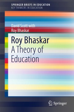 Roy Bhaskar (eBook, PDF) - Scott, David; Bhaskar, Roy