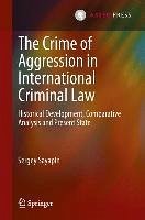 The Crime of Aggression in International Criminal Law (eBook, PDF) - Sayapin, Sergey