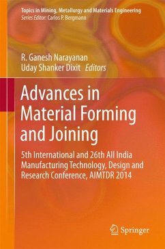 Advances in Material Forming and Joining (eBook, PDF)