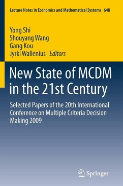 Cover New State of MCDM in the 21st Century (eBook, PDF)