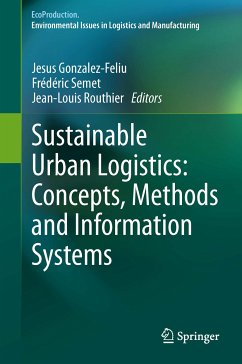 Sustainable Urban Logistics: Concepts, Methods and Information Systems (eBook, PDF)