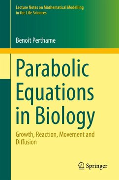 Parabolic Equations in Biology (eBook, PDF) - Perthame, Benoît