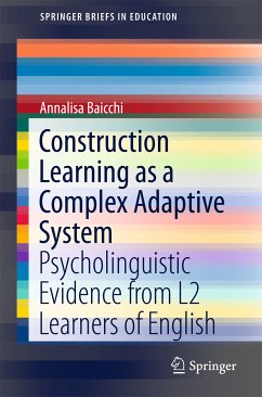 Construction Learning as a Complex Adaptive System (eBook, PDF) - Baicchi, Annalisa
