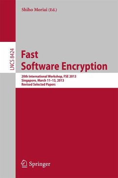 Fast Software Encryption (eBook, PDF)