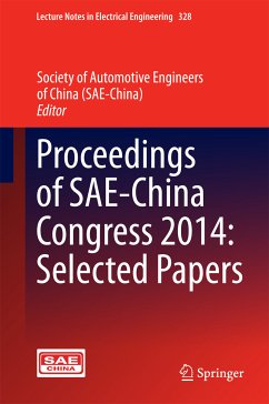 Proceedings of SAE-China Congress 2014: Selected Papers (eBook, PDF)