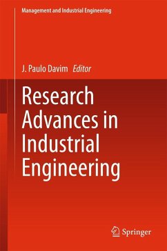 Cover Research Advances in Industrial Engineering (eBook, PDF)