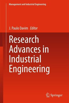 Research Advances in Industrial Engineering (eBook, PDF)