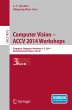 Computer Vision - ACCV 2014 Workshops... - Bild 1