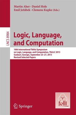 Logic, Language, and Computation (eBook, PDF)