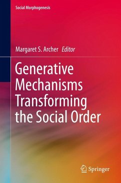 Cover Generative Mechanisms Transforming the Social Order (eBook, PDF)