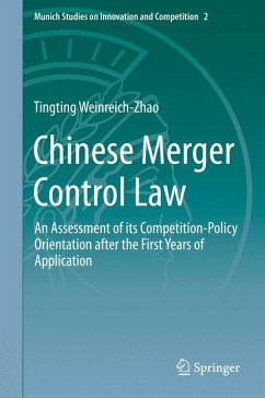 Chinese Merger Control Law (eBook, PDF) - Weinreich-Zhao, Tingting