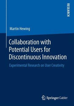 Collaboration with Potential Users for Discontinuous Innovation (eBook, PDF) - Hewing, Martin