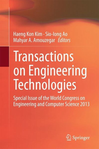 Transactions on Engineering Technologies (eBook, PDF) Transactions on Engineering Technologies (eBook, PDF)