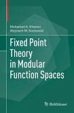 Fixed Point Theory in Modular Function Spaces (eBook, PDF)