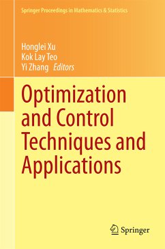 Optimization and Control Techniques and Applications (eBook, PDF)