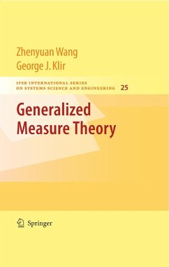 Generalized Measure Theory (eBook, PDF) - Wang, Zhenyuan; Klir, George J.