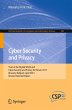 Cyber Security and Privacy (eBook, PDF) - Bild 1