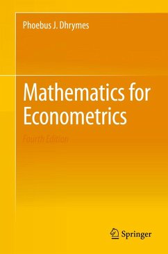 Mathematics for Econometrics (eBook, PDF) - Dhrymes, Phoebus J.