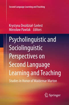 Psycholinguistic and Sociolinguistic Perspectives on Second Language Learning and Teaching (eBook, PDF)