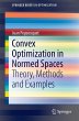 Convex Optimization in Normed Spaces... - Bild 1
