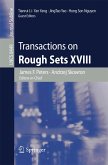 Transactions on Rough Sets XVIII (eBook, PDF)