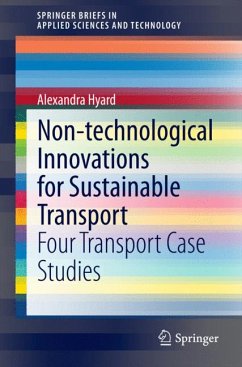 Non-technological Innovations for Sustainable Transport (eBook, PDF) - Hyard, Alexandra