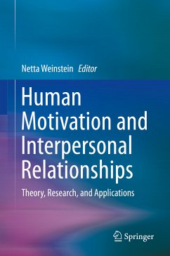 Human Motivation and Interpersonal Relationships (eBook, PDF)