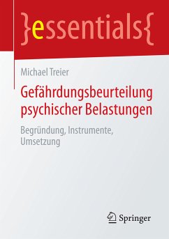 Gefährdungsbeurteilung psychischer Belastungen (eBook, PDF) - Treier, Michael