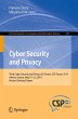 Cyber Security and Privacy (eBook, PDF) - Bild 1
