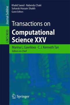 Transactions on Computational Science XXV (eBook, PDF)