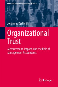 Organizational Trust (eBook, PDF) - Mühl, Johannes Karl