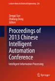Proceedings of 2013 Chinese Intelligent Automation Conference (eBook, PDF)