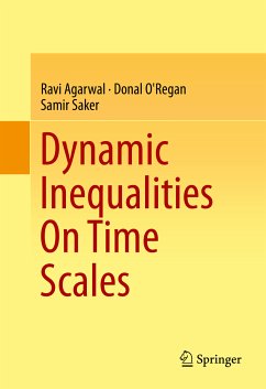 Dynamic Inequalities On Time Scales (eBook, PDF) - Agarwal, Ravi; O'Regan, Donal; Saker, Samir