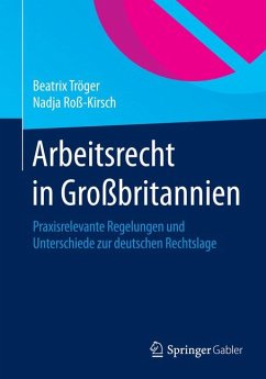 Arbeitsrecht in Großbritannien (eBook, PDF) - Tröger, Beatrix; Roß-Kirsch, Nadja