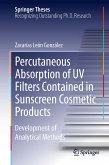Percutaneous Absorption of UV Filters Contained in Sunscreen Cosmetic Products (eBook, PDF)