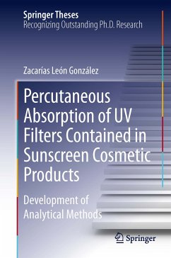 Percutaneous Absorption of UV Filters Contained in Sunscreen Cosmetic Products (eBook, PDF) - González, Zacarías León