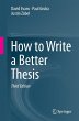 How to Write a Better Thesis (eBook,... - Bild 1