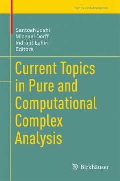 Current Topics in Pure and Computational Complex Analysis (eBook, PDF)