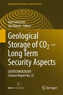 Geological Storage of CO2 – Long Term Security Aspects (eBook, PDF)
